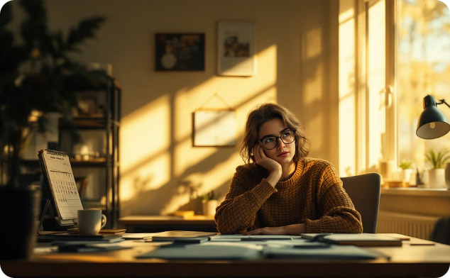 Reflexion am Arbeitsplatz